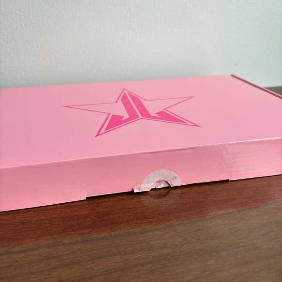 Jeffree Star White & Gold Glitter Hand Mirror - Picture 7 of 8